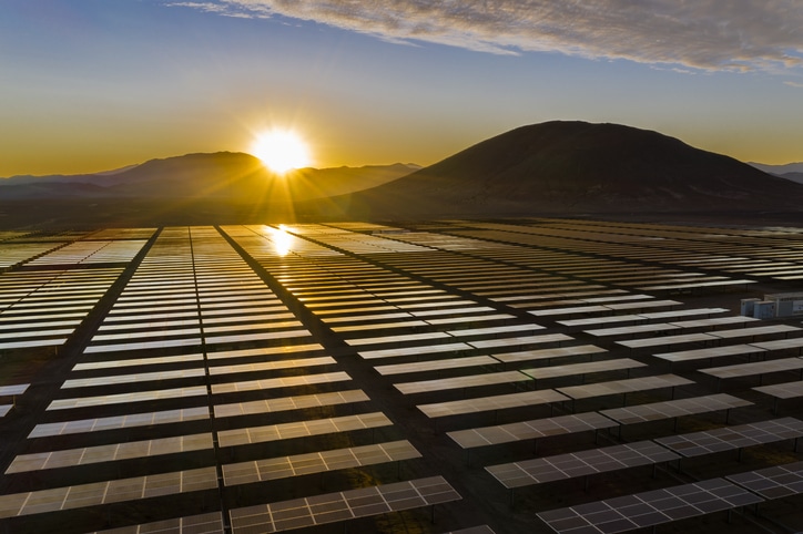 solar power could be the most dominant form of alternative energy in three years