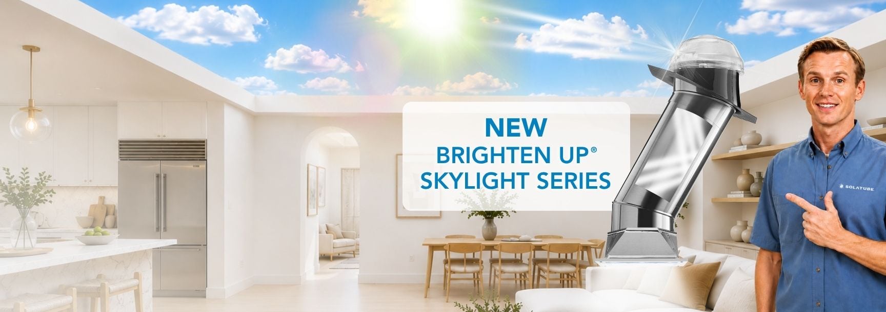 New Brighten up skylight series